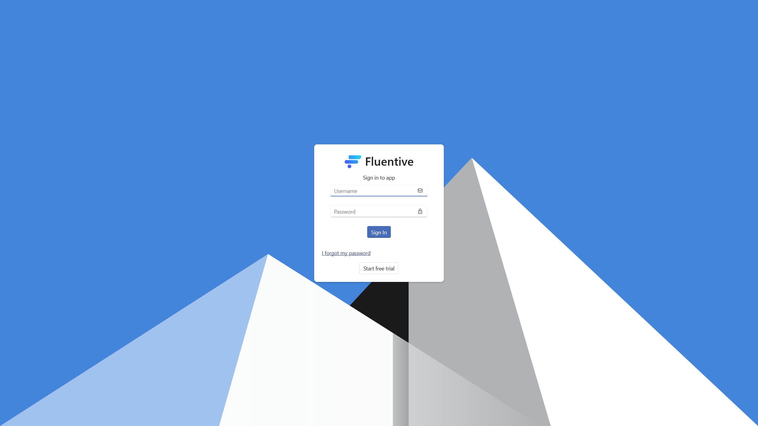Fluentive secure login